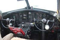 N5017N @ ORL - Aluminum Overcast B-17 cockpit - by Florida Metal