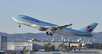 HL7437 @ KLAX - Departing LAX On 25R - by Todd Royer