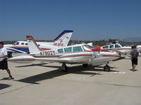 N7902Y @ CMA - 1966 Piper PA-30 TWIN COMANCHE, two Lycoming IO-320s 160 Hp each, tip tanks - by Doug Robertson