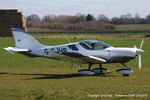 G-CJHB @ EGBT - at the Vintage Aircraft Club spring rally - by Chris Hall