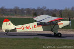 G-BLLO @ EGBT - at the Vintage Aircraft Club spring rally - by Chris Hall