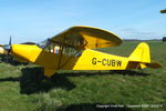 G-CUBW @ EGBT - at the Vintage Aircraft Club spring rally - by Chris Hall