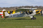 G-BROR @ EGBT - at the Vintage Aircraft Club spring rally - by Chris Hall