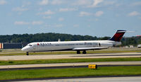 N942DL @ KATL - Takeoff roll Atlanta - by Ronald Barker