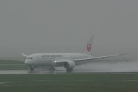 JA827J @ YVR - Departure to Narita - by metricbolt