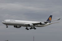D-AIHT @ LMML - A340 D-AIHT Lufthansa. - by Raymond Zammit