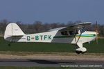 G-BTFK @ EGBT - at the Vintage Aircraft Club spring rally - by Chris Hall