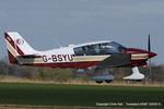 G-BSYU @ EGBT - at the Vintage Aircraft Club spring rally - by Chris Hall