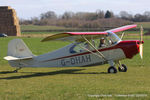 G-DHAH @ EGBT - at the Vintage Aircraft Club spring rally - by Chris Hall