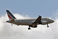 F-GRXF @ EGLL - Airbus A319-111 [1938] (Air France) Home~G 05/05/2014. On approach 27L. - by Ray Barber