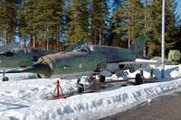 MG-138 @ EFJY - MiG-21bis of the Finnish Air Force at the Aviation Museum of Central Finland at Tikkakoski. - by Van Propeller