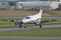 65 @ LFRJ - Embraer EMB-121AN Xingu, Taxiing to holding point rwy 08, Landivisiau Naval Air Base (LFRJ) - by Yves-Q