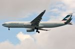 B-HLO @ WIII - Cathay A333 landing in CGK - by FerryPNL