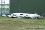 G-GCJL @ EGNJ - remains of the prototype Jetstream 41 - by Chris Hall