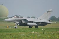 15 @ LFRJ - Dassault Rafale M, Taxiing to holding point rwy 08, Landivisiau Naval Air Base (LFRJ) - by Yves-Q