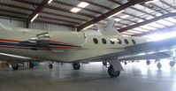 N255WT @ KRHV - A very rare 2007 Cessna Citation II sitting inside the Lafferty Aircraft Sales hangar waiting to be sold. - by Chris L.