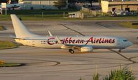 9Y-JMF @ FLL - Caribbean 737-800 - by Florida Metal