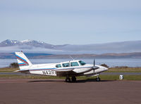 N4297A @ EGEO - On the apron at Oban Airport. - by Jonathan Allen
