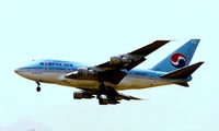HL7457 @ VHHX - Boeing 747-SP35 [22484] (Korean Air) Hong Kong Kai-Tak~B 01/11/1997 - by Ray Barber
