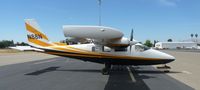 N88N @ KRHV - A cool and transient Partenavia P-68C, an Italian aircraft, sitting at the Nice Air ramp. - by Chris L.