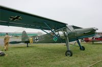 F-BDXM @ LFRN - Morane-Saulnier MS-506L Criquet, Static display, Rennes-St Jacques airport (LFRN-RNS) Air show 2014 - by Yves-Q