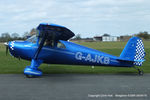 G-AJKB @ EGBR - at the Easter Homebuilt Aircraft Fly-in - by Chris Hall