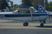 N739HE @ KRHV - A local 1978 Cessna 172N clear of 31R taxing back to Nice Air. - by Chris L.