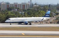 N216JB @ KFLL - ERJ 190-100 IGW - by Mark Pasqualino