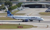 N324JB @ KFLL - ERJ 190-100 IGW - by Mark Pasqualino