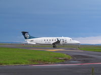 ZK-EAC @ NZAA - taxying in after landing - by magnaman