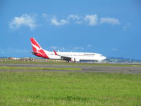 ZK-ZQF @ NZAA - just landed at akl - by magnaman