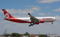 D-ALPD @ MIA - Air Berlin - by Florida Metal