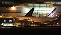 F-GSPN @ MIA - Air France 777-200 at night - by Florida Metal