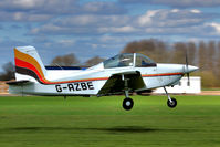 G-AZBE @ EGBR - Departure RWY 10 - by glider