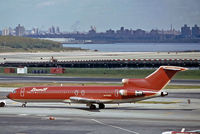 N468BN @ KLGA - Boeing 727-227 [21530] (Braniff Airways) New York-La Guardia~N 16/09/1979. From a slide. - by Ray Barber