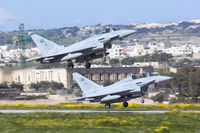1010 @ LMML - 1010 & 1012 departing runway 05 at Luqa - by Nicolai Schembri