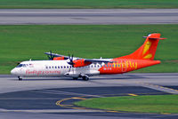 9M-FYE @ WSSS - Aerospatiale ATR-72-212A [840] (Firefly) Singapore-Changi~9V 20/02/2013 - by Ray Barber