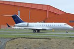 OY-LGI @ EGGW - 2011 Bombardier BD-700-1A10, c/n: 9433 at Luton - by Terry Fletcher