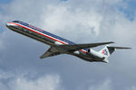 N466AA @ DFW - American Airlines MD-80 departing DFW Airport - by Zane Adams