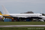 G-DAJB @ EGBP - ex Monarch, in the scrapping area at Kemble - by Chris Hall