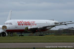 TC-ATJ @ EGBP - ex Atlasjet, in the scrapping area at Kemble - by Chris Hall