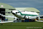 EI-IXU @ EGBP - ex Alitalia, being scraped at Kemble - by Chris Hall