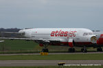 TC-ATJ @ EGBP - ex Atlasjet, in the scrapping area at Kemble - by Chris Hall