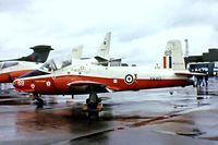 XW413 @ EGVI - BAC Jet Provost T.5A [EEP/JP/1035] (Royal Air Force) RAF Mildenhall~G 23/05/1981. From a slide. - by Ray Barber