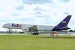 N912FD @ EGGW - 1988 Boeing 757-28A, c/n: 24260 of FedEX arriving at Luton for maintenance - by Terry Fletcher