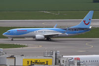 G-FDZZ @ LOWW - Thomson Airways Boeing 737 - by Andreas Ranner