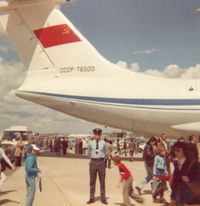 CCCP-76500 - My first sighting of this enormous Aircraft at the Paris Air Show in 1977. - by David Ahearn
