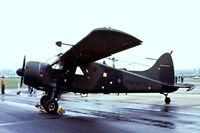 XP772 @ EGVP - De Havilland Canada DHC-2 Beaver AL.1 [1442] (Army Air Corps) AAC Middle Wallop~G 08/06/1977. From a slide. - by Ray Barber