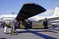 XP827 @ EGDX - De Havilland Canada DHC-2 Beaver AL.1 [1495] (Army Air Corps)  RAF St Athan~G 20/09/1975 - by Ray Barber