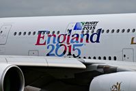 A6-EEL @ EGCC - has

rugby world cup 2015
england 2015

on the side of the aircraft - by andy-man-egcc